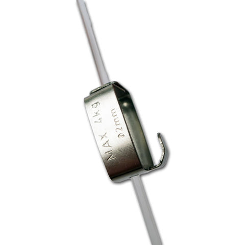 HM - Stas smartspring self-locking hook for nylon, 4kg - Pack of 10